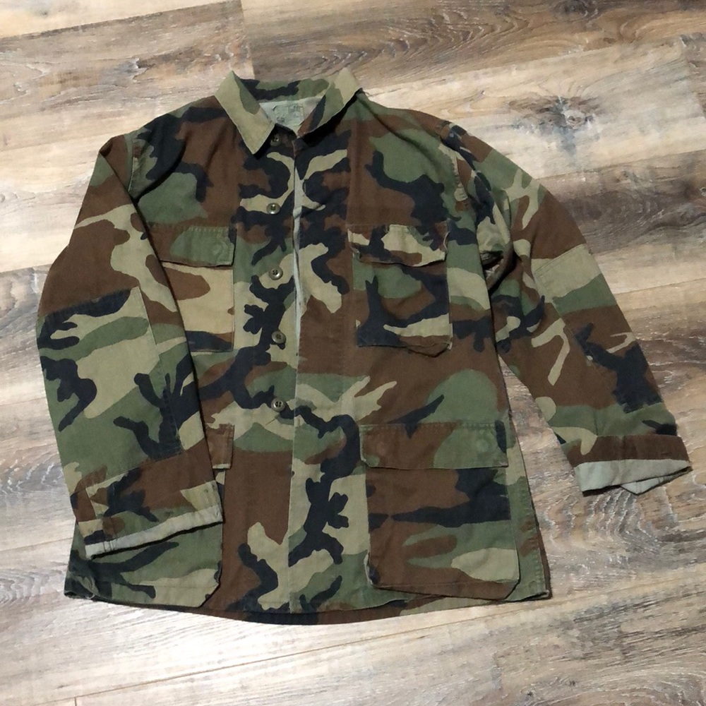 Military Camouflaged Jacket